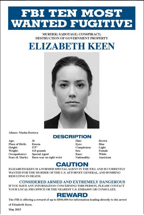 Liz is Most Wanted A Blacklist Review